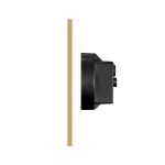 Priza Tripla LUXION cu rama din aluminiu - imagine 3