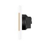 Priza Tripla cu Rama din Sticla LUXION - imagine 3