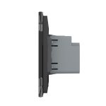 Priza USB-A + USB-C cu Rama Din Sticla LIVOLO - Serie Noua - imagine 3