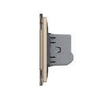 Senzor de Temperatura si Umiditate Livolo cu Rama din Sticla, Protocol Zigbee - imagine 3