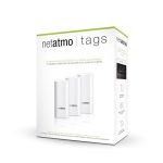 Pachet 3 senzori de miscare Netatmo Tags, Pentru exterior & interior, Wireless, Compatibil cu Netatmo Welcome - imagine 3