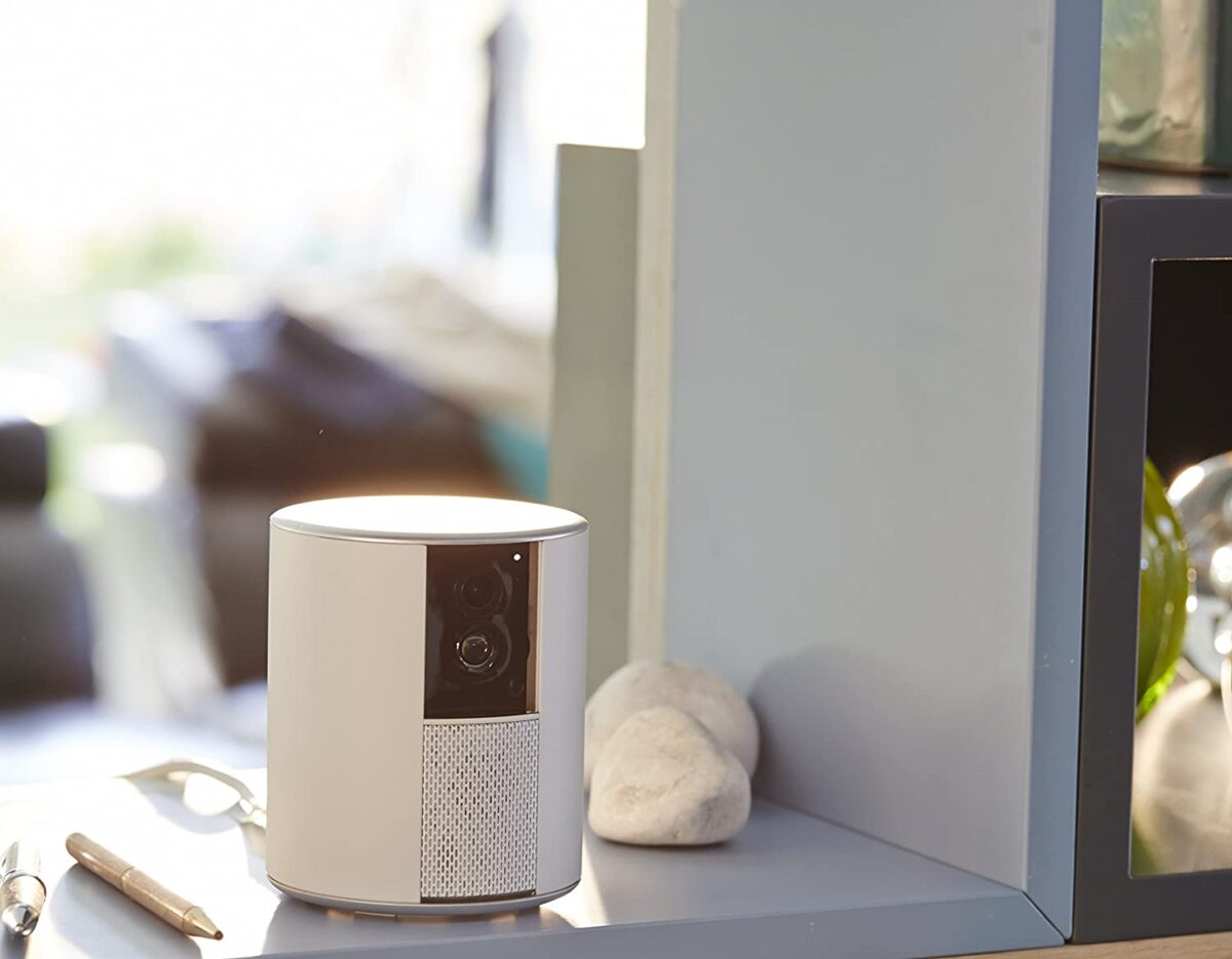 Camera de supraveghere Somfy One+, Full HD, Alarma si Sirena, WiFi, Bluetooth 4.0, Detector de miscare  ( Badge si IntelliTag incluse ) - imagine 3