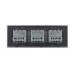 Intrerupator Dublu + Dublu + Dublu cu Touch LIVOLO cu Rama Din Sticla, Standard Italian, 6M - imagine 4