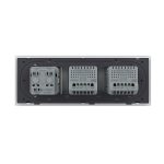 Intrerupator Dublu + Dublu + Priza LIVOLO cu Rama Din Sticla, Standard Italian, 6M - imagine 4