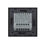 Intrerupator Draperie cu Touch LIVOLO cu Rama din Sticla, Protocol ZigBee - imagine 4