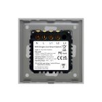 Intrerupator Dublu Wi-Fi cu Touch din Sticla si Rama de Aluminiu LUXION - imagine 4