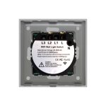 Intrerupator Simplu Wi-Fi + RF433 cu Touch din Sticla LUXION - imagine 4