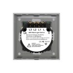 Intrerupator Cvadruplu Wi-Fi + RF433 cu Touch din Sticla LUXION - imagine 4