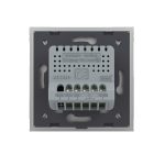 Intrerupator Dublu Cap Scara / Cruce cu Touch LIVOLO din Sticla - Protocol ZigBee EC - imagine 4