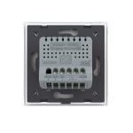 Intrerupator Dublu Cap Scara / Cruce cu Touch LIVOLO din Sticla - Protocol ZigBee EC - imagine 4