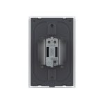 Intrerupator Simplu Cap Scara / Cruce cu Touch Livolo cu Rama Din Sticla 1M - Serie Noua - imagine 4