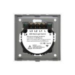 Intrerupator Cvadruplu Wi-Fi + RF433 cu Touch din Sticla LUXION - imagine 4