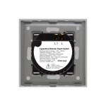 Intrerupator Simplu cu Variator cu Touch din Sticla  LUXION - imagine 4