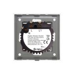 Intrerupator Simplu cu Variator cu Touch din Sticla LUXION, protocol Zigbee - imagine 3