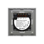 Intrerupator Triplu cu Touch din Sticla si Rama de Aluminiu LUXION, Protocol ZigBee - imagine 4