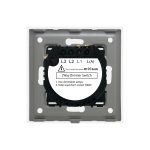 Intrerupator Simplu cu Variator Cap Scara / Cruce cu Touch din Sticla LUXION - imagine 4