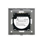 Intrerupator Triplu cu Touch din Sticla si Rama de Aluminiu LUXION, RF433 - imagine 4