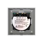 Intrerupator Dublu Wi-Fi + RF433 cu Touch din Sticla LUXION - imagine 4