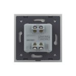 Intrerupator Simplu Mecanic Cap Cruce, 2 Module LIVOLO cu Rama din Sticla - Serie Noua - imagine 4