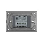 Intrerupator Dublu Cap Scara / Cruce Wireless cu Touch LIVOLO din Sticla – Standard Italian - imagine 4