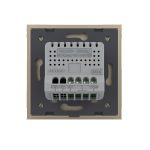Intrerupator Simplu Cap Scara / Cruce cu Touch LIVOLO din Sticla - Protocol ZigBee EC - imagine 4