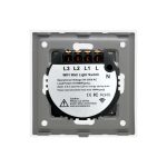 Intrerupator Triplu Wi-Fi + RF433 cu Touch din Sticla LUXION - imagine 4