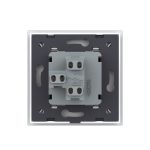 Intrerupator Simplu Mecanic si Cap Scara , 2 Module LIVOLO cu Rama din Sticla - Serie Noua - imagine 4