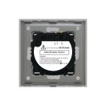 Intrerupator Simplu cu Touch din Sticla si Rama de Aluminiu LUXION, RF433 - imagine 4