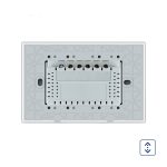 Intrerupator cu touch pentru draperie Livolo din sticla, Standard italian - imagine 4