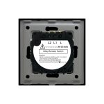 Intrerupator Dublu RF433 cu Touch din Sticla LUXION - imagine 4