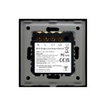 Intrerupator Dublu Wi-Fi cu Touch din Sticla LUXION - imagine 4