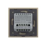 Intrerupatorul Dublu cu Touch LIVOLO cu Rama Din Sticla - Protocol Zigbee EC - imagine 4