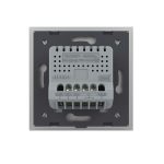 Intrerupatorul Dublu cu Touch LIVOLO cu Rama Din Sticla - Protocol Zigbee EC - imagine 4