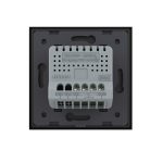 Intrerupator Simplu Cap Scara / Cruce cu Touch LIVOLO cu Rama din Sticla - Protocol Zigbee EC - imagine 4