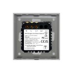 Intrerupator Simplu Wi-Fi cu Touch din Sticla si Rama de Aluminiu LUXION - imagine 4