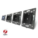 Intrerupator simplu ZigBee + Priza tripla LIVOLO ZigBee cu touch din sticla, Control de pe telefon - imagine 4
