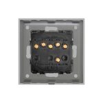 Intrerupator Triplu Mecanic LUXION cu Rama din Sticla - imagine 4