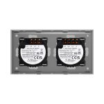 Intrerupator Triplu + Dublu cu Touch din Sticla LUXION - imagine 4