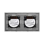 Intrerupator Triplu + Triplu cu Touch din Sticla LUXION - imagine 4