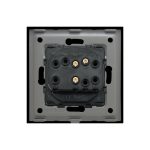 Intrerupator Simplu Cap Scara Mecanic LUXION cu Rama din Sticla - imagine 4