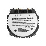 Modul Intrerupator Simplu cu Variator + RF433 cu Touch LUXION - imagine 4