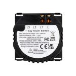 Modul Intrerupator Simplu din Silicon cu Touch LUXION - imagine 4