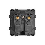 Modul Priza Simpla Fara Rama Din Sticla LUXION - imagine 4