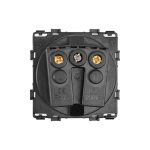 Modul Priza Simpla Fara Rama Din Sticla LUXION - imagine 4