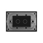 Panou Intrerupator Dublu cu Touch LIVOLO Din Sticla, Standard Italian - imagine 4