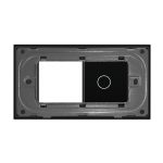 Panou Intrerupator Simplu cu Priza LIVOLO din Sticla, Standard Italian - 4M - imagine 4