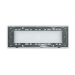 Panou Intrerupator Simplu + Simplu + Simplu cu Touch LIVOLO din Sticla, Standard Italian - 6/7M - imagine 4