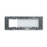 Panou Intrerupator Dublu + Dublu cu Priza LIVOLO din Sticla, Standard Italian - 6/7M - imagine 4