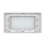 Panou Intrerupator Simplu + Simplu cu Touch LIVOLO din Sticla, Standard Italian - 4M - imagine 4