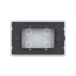 Panou intrerupator cvadruplu cu touch Livolo din sticla, standard Italian - Serie noua - imagine 4